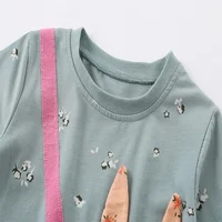 Jumping Meters 2-7T Real Bag Girl Long Sleeve Girls T Shirts Kids Autumn Spring Kids Boys Clothes Fashion Dots Toddler Shirts 2