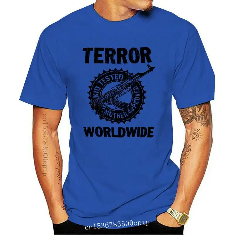 

Mens Clothes Terror Worldwide Kid Tested Vintage Men Summer T-shirt