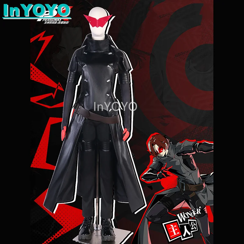 

InYOYO Todo Naoya Wonder Cosplay Costume Persona Handsome Leather Jacket Top Pants Halloween Party Outfit Unisex S-XXL New