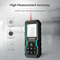 Mileseey S6 Laser Distance Meter 40m/120m, Rangefinder with Level Bubble , LCD Display with Backlit, Measure Tools for Home 3