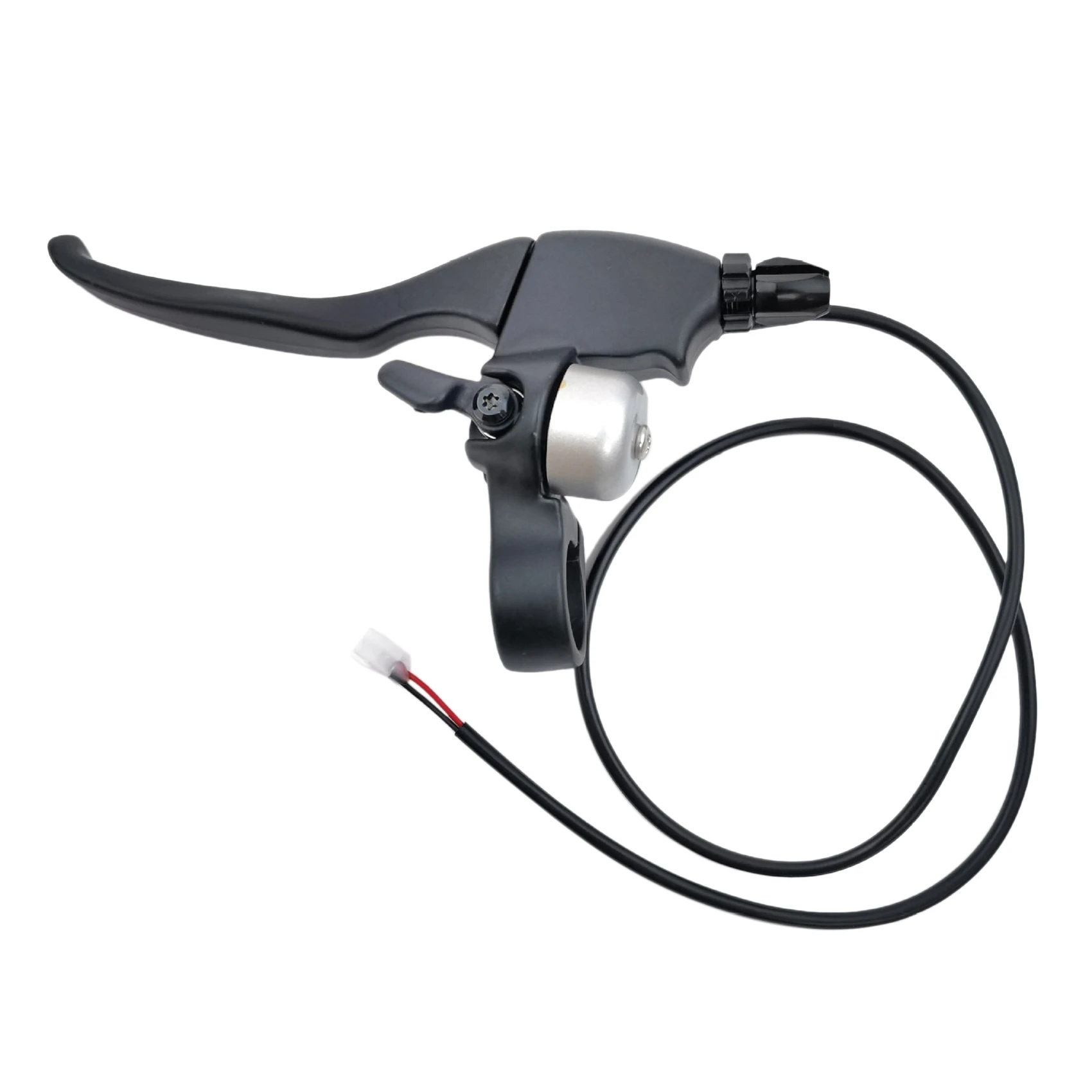 

2 in 1 Electric Scooter Brake Handle Brake Lever with Aluminum Alloy Bell Ring for 8.5 Inch