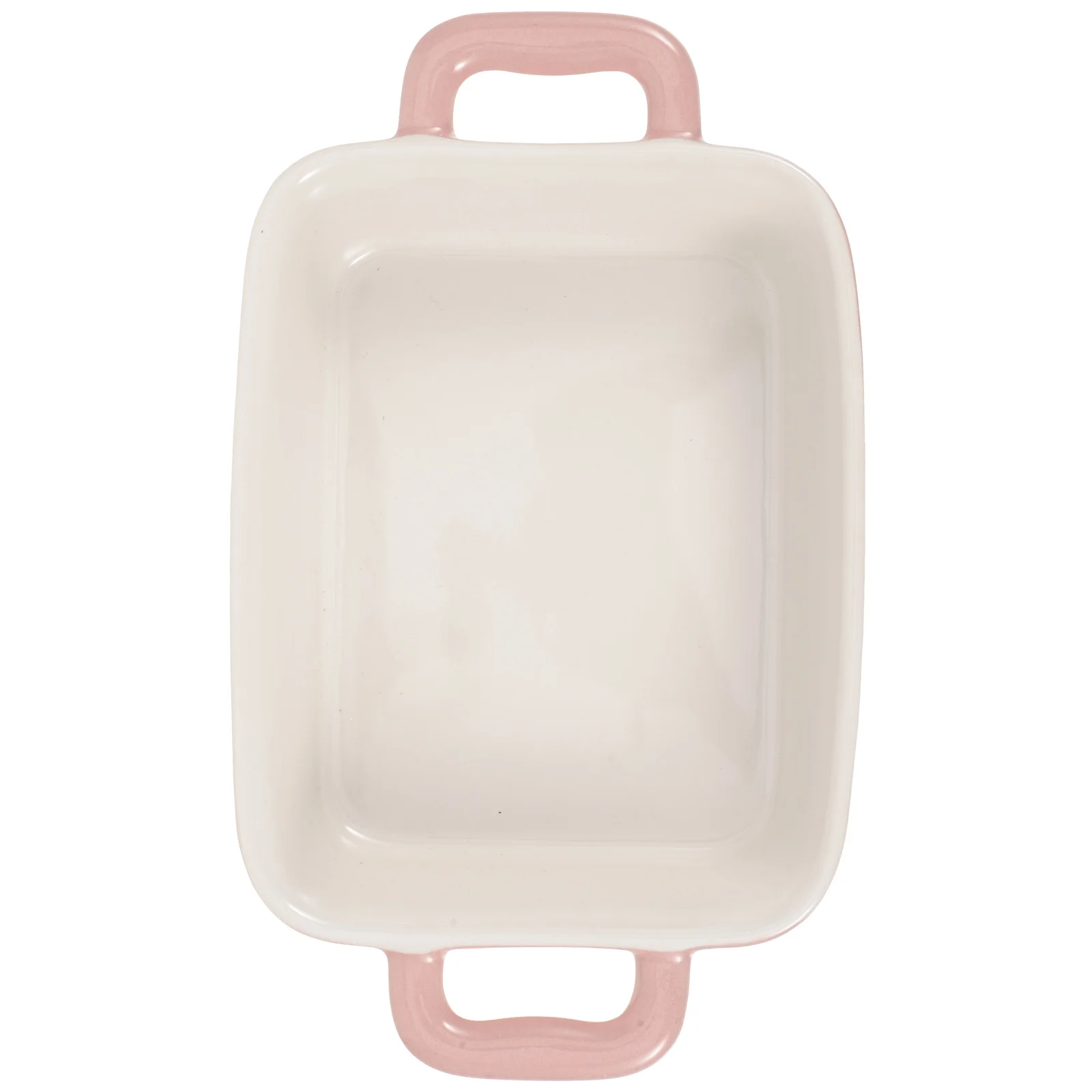 תנור מיקרוגל ורוד תבנית אפייה קרמיקה פרימיום גבוהה טמפרטורה שריפה קלה ניקוי כלי אפייה אלגנטי