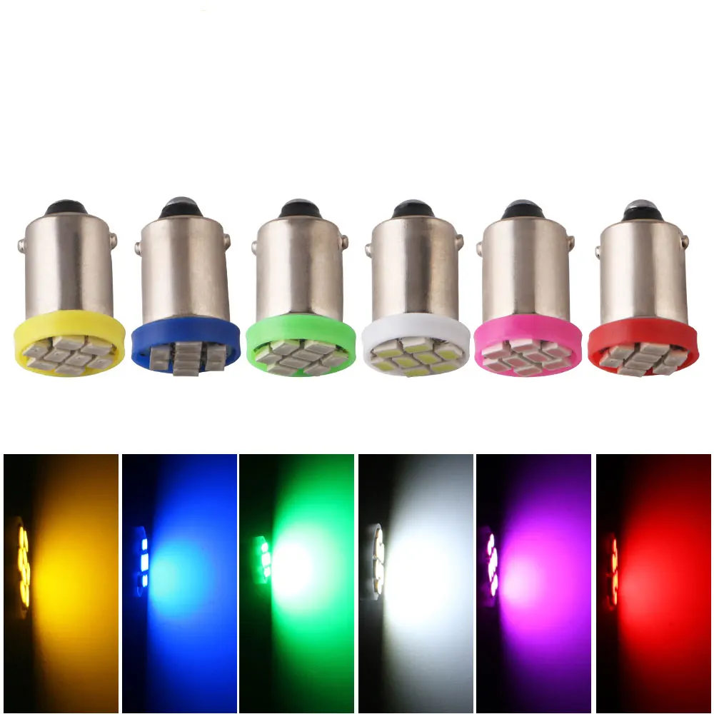 BA9S 8 SMD 1206 3020 LED �ɺ� ���, ȭ��Ʈ, ����, ����, �׸�, ���ο�, ȭ��Ʈ, �׸�, DC 12V, 24 V, 8 LED, 200 ��