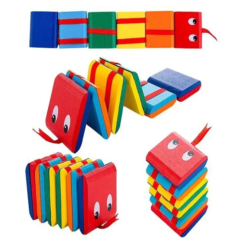 Escalera De Jacob De Madera Para Niños – Juguete Sensorial Retro Con Efecto Clic-clac, Ideal Para Regalar