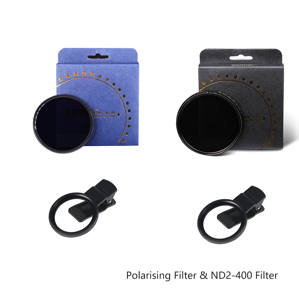 Filtro Zomei CPL 58mm Ultra Sottile In Vetro Ottico AGC – Filtro Polarizzatore Circolare Per Obiettivo Fotocamera