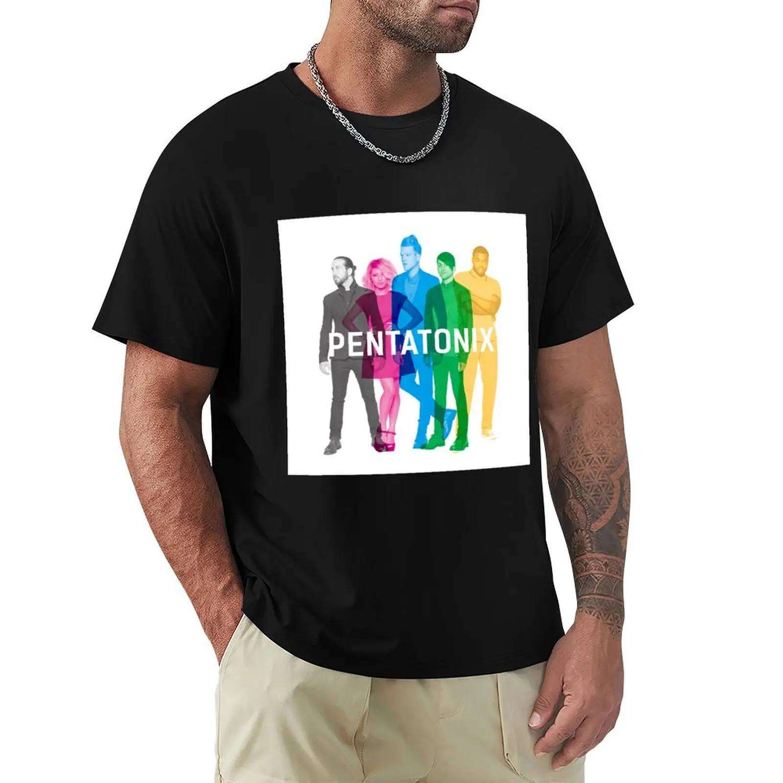 

Pentatonix T-shirt plus sizes tees mens big and tall t shirts