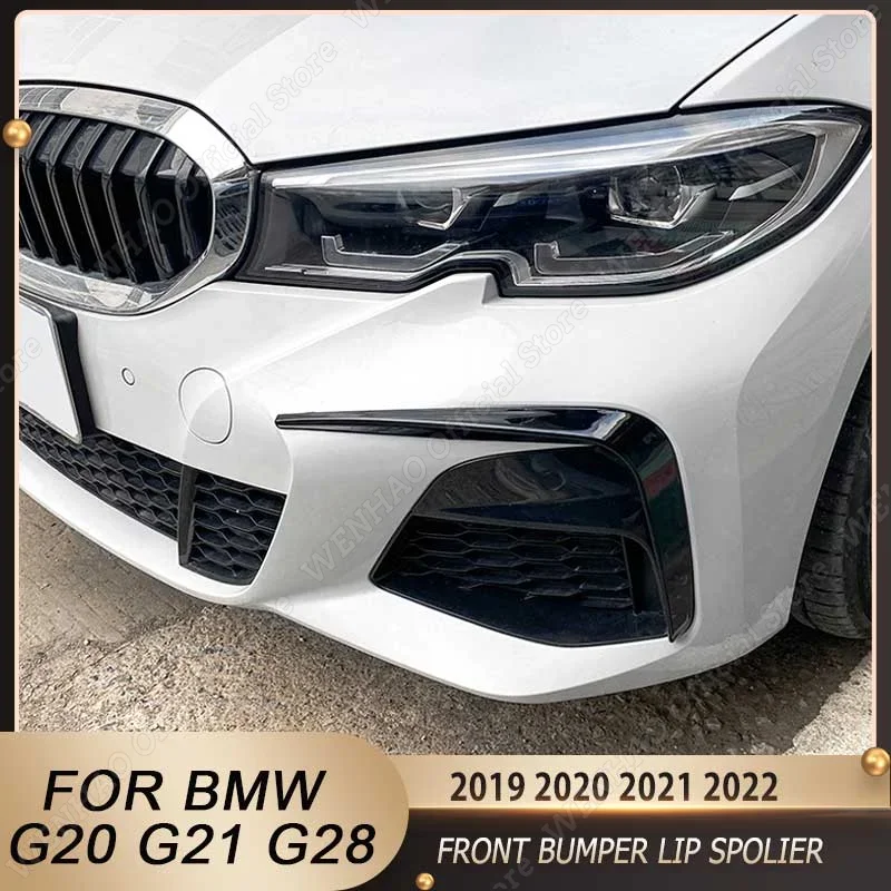 Nebelscheinwerfer Lampenabdeckung Grillblende, für BMW- 3er G20 G21 M340I  330I 320I 330E 2019-2021 : : Auto & Motorrad