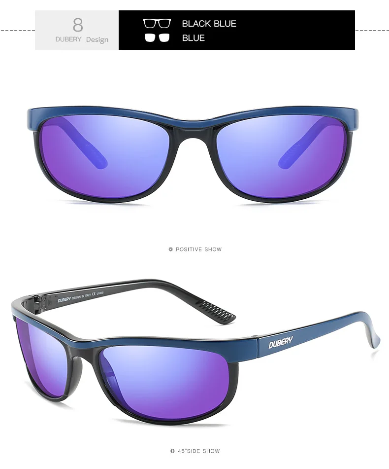 DUBERY Occhiali Da Sole Sportivi Polarizzati Per Uomo Donna - Foto 11