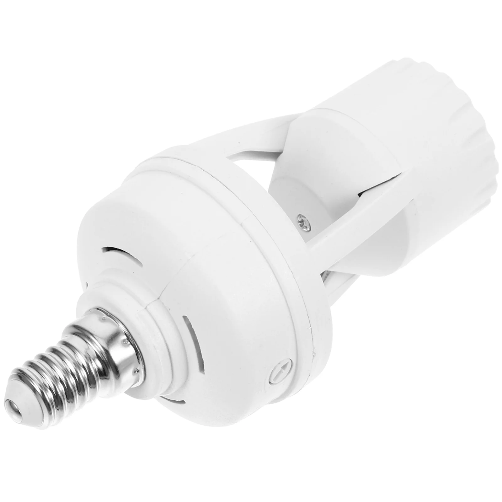 E27 Bulb Holder Motion Sensor Lamp Base Durable E14 Induction Light Converter To E27 Adapter Screw Mount Lighting