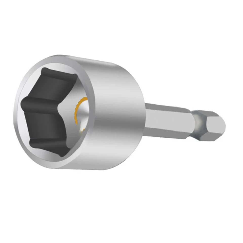 M13 Innensechskant-Steckschlüssel Magnetisch – 50 Mm, Aus Chrom-Vanadium-Stahl, Für Bohrer & Schrauber