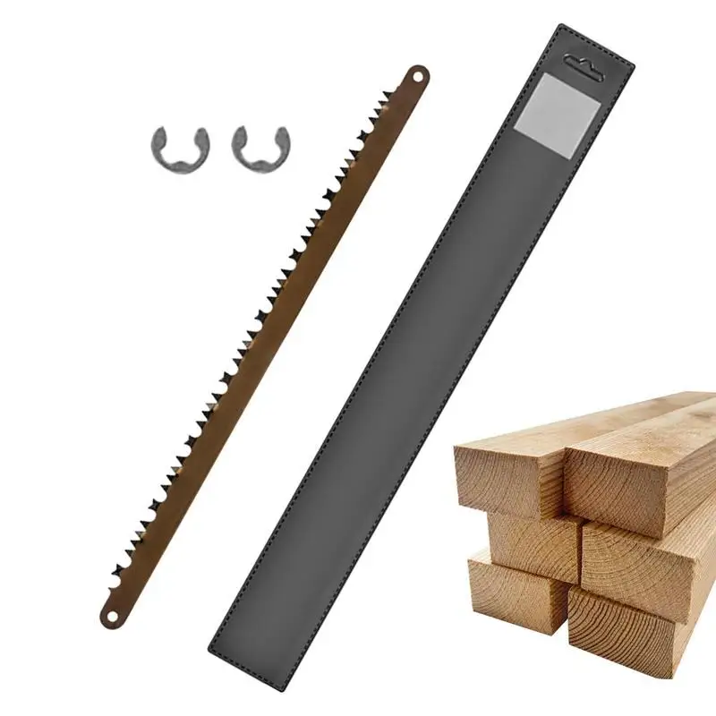 Sega Ad Arco Pieghevole Con Impugnatura In Pelle | Lama Universale | Per Falegnameria E Lavorazione Legno - Foto 8