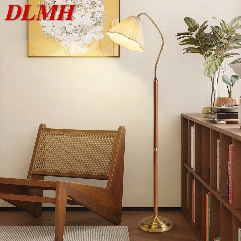 

DLMH Contemporary Floor Lamp Nordic Family Iiving Room Bedroom Homestay Creativity LED Decorative Standing Light