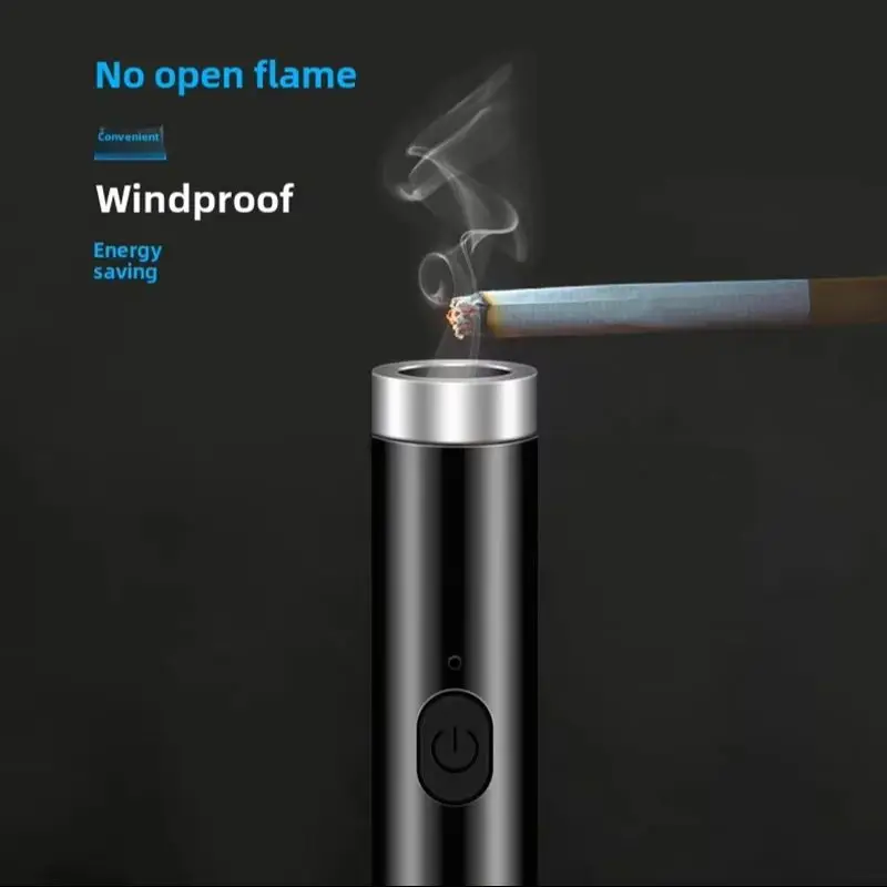Mini Cigarette Lighter TypeC Plug-in Lighter Windproof Outdoor Cigarette Lighter Car Cigarette Lighter Ignition without Charging 3