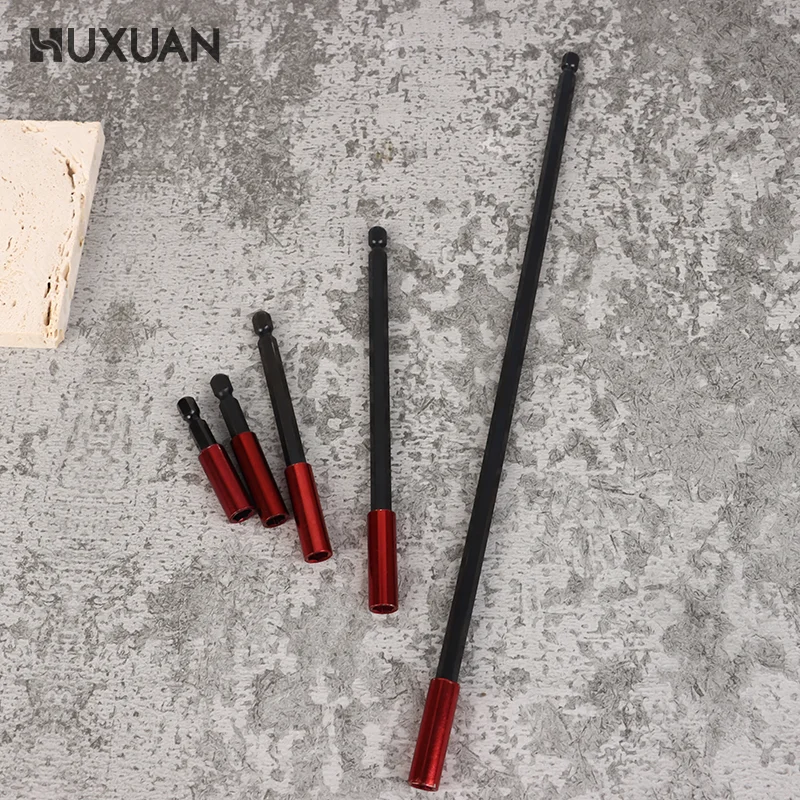 

1 шт. быстросъемный держатель для наконечников 1/4 ", шестигранный держатель для сверл, длинная ручка, держатель для наконечников отверток для наконечников винтов 50-1/4 мм