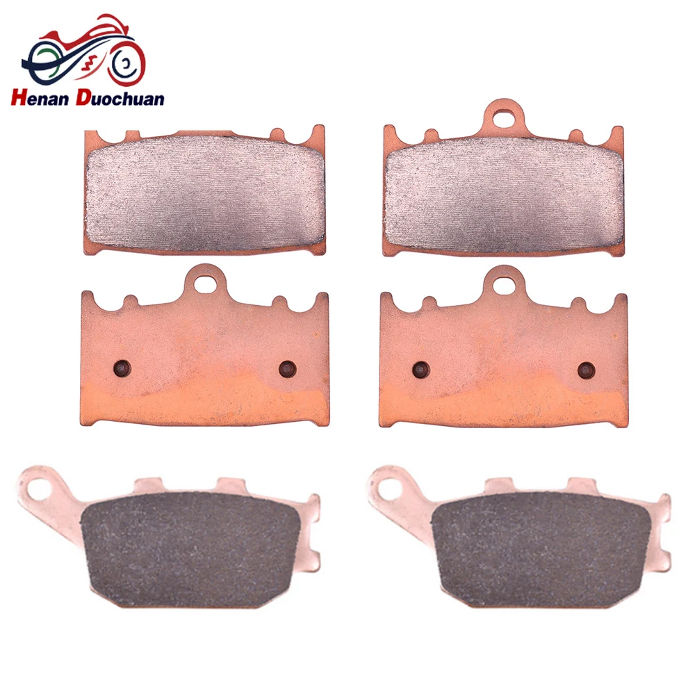 

650CC Front Rear Brake Pads For KAWASAKI KLZ1000 KLZ1000A Versys KLZ 1000 For SUZUKI GSF650 Naked Bandit ABS GSF 650 KLZ 1000A