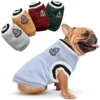 Dog Sweater College Style V-neck Teddy knitted Ves Clothes