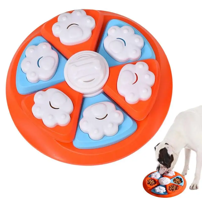 

Игрушки-пазлы для щенков, собак, еда для собак, игрушки-пазлы, многослойная тарелка, медленная кормушка, интерактивные игрушки, тренировка IQ, умственное обогащение