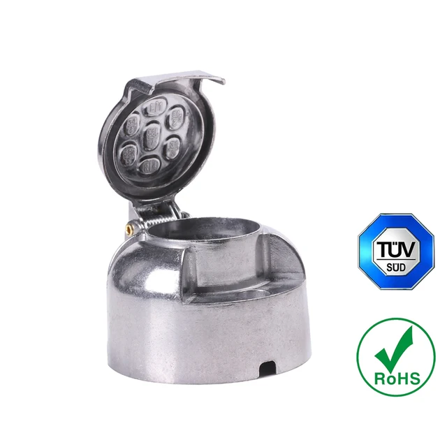 Prise Remorque 3 Broches étanche 12V – Connecteur Mâle/femelle Montage