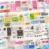 Cute Cartoon PET Label Die Cut Tape Student Handbook Scrapbook Planner Decorative Tape Phone Case DIY Material Sticker 1