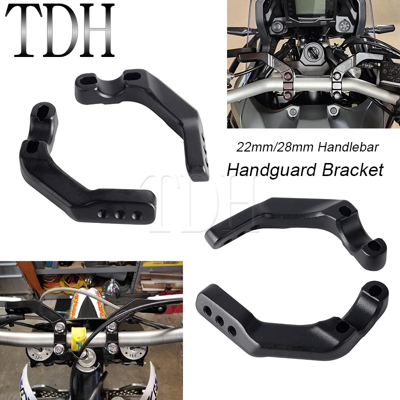 

Зажимное крепление на руль, черная 1/4 "Рамка для крепления на руль для Suzuki Kawasaki Yamaha BMW, универсальный кронштейн для руля 22 мм
