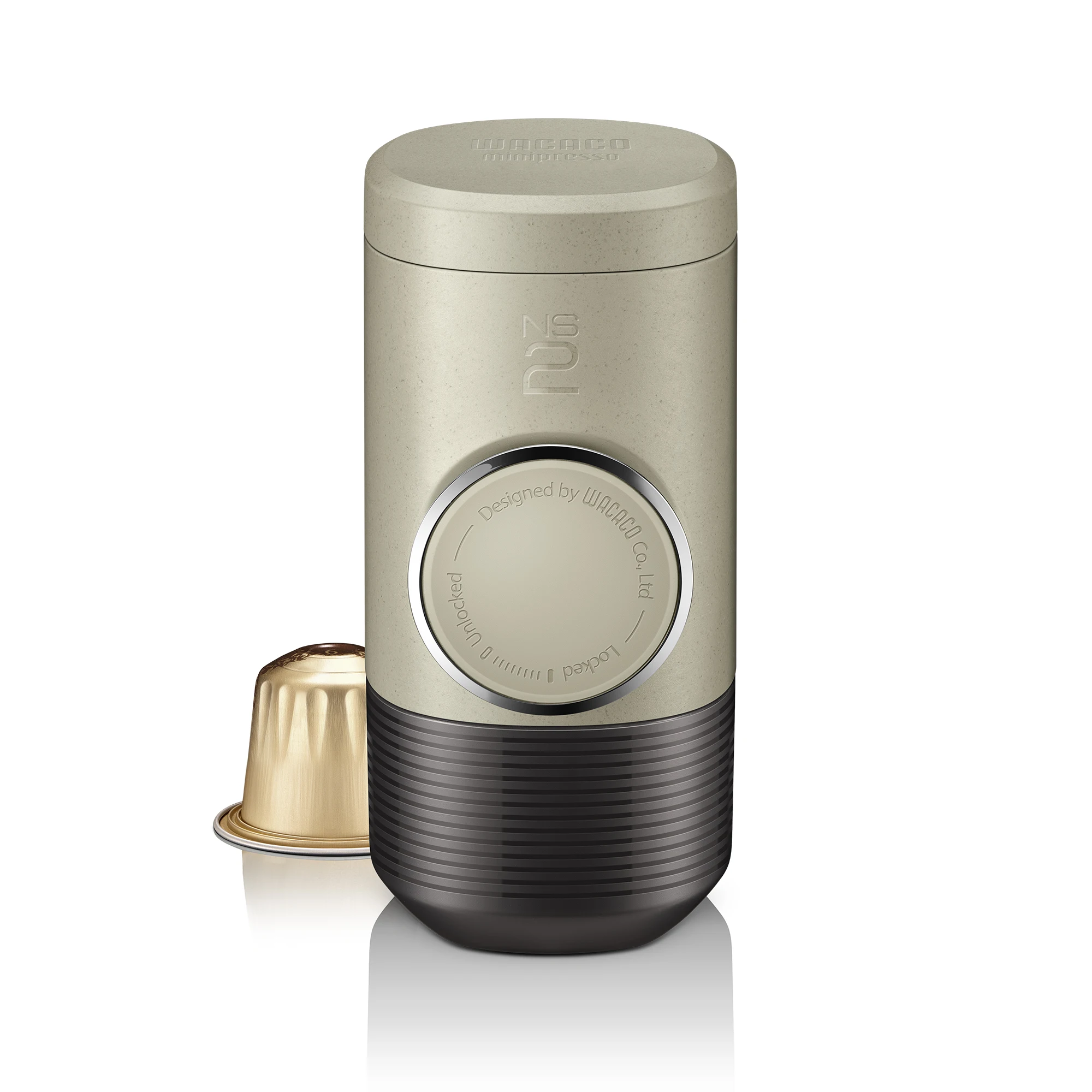 Wacacaco-ポータブルエスプレッソメーカー,ミニプレッソns2と互換性が