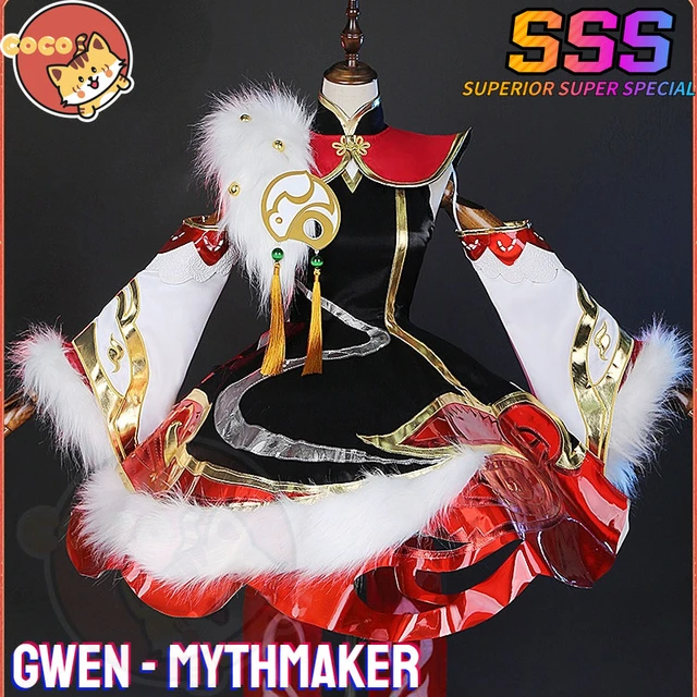 CoCos-SSS Game LOL Mythmaker Gwen Cosplay Costume LOL THE HALLOWED  SEAMSTRESS Cosplay Mythmaker Costume - AliExpress