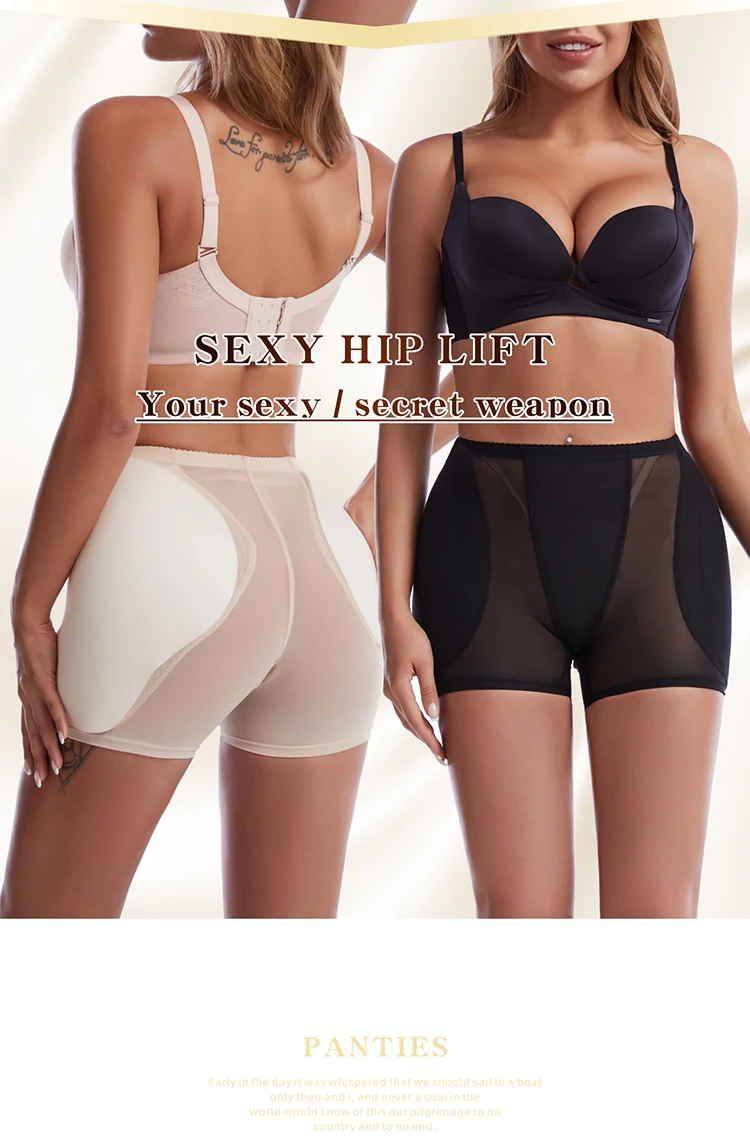 shapewear LAZAWG Women Butt Lifter Hip Pads Booty Enhancer Thigh Slim Trimmer Underwear High Waist Trainer Body Shaper Tummy Shapewear skims shapewear