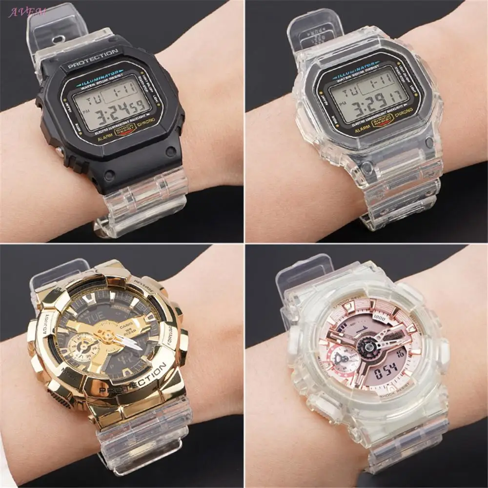 HAJMGUMC Cinturino in resina multicolore adatto Fit For Casio Fit