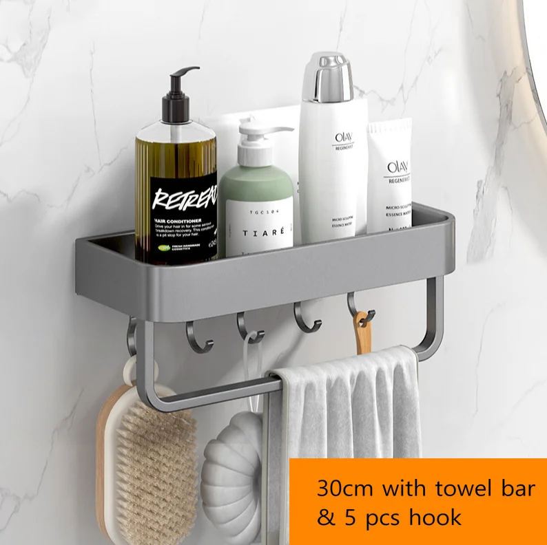 30cm bar 5hook gray