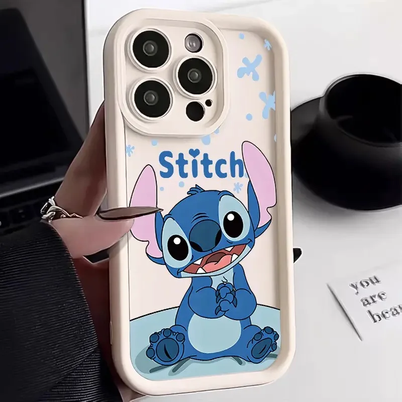 Stitch Happy Cute Phone Case For iPhone 5