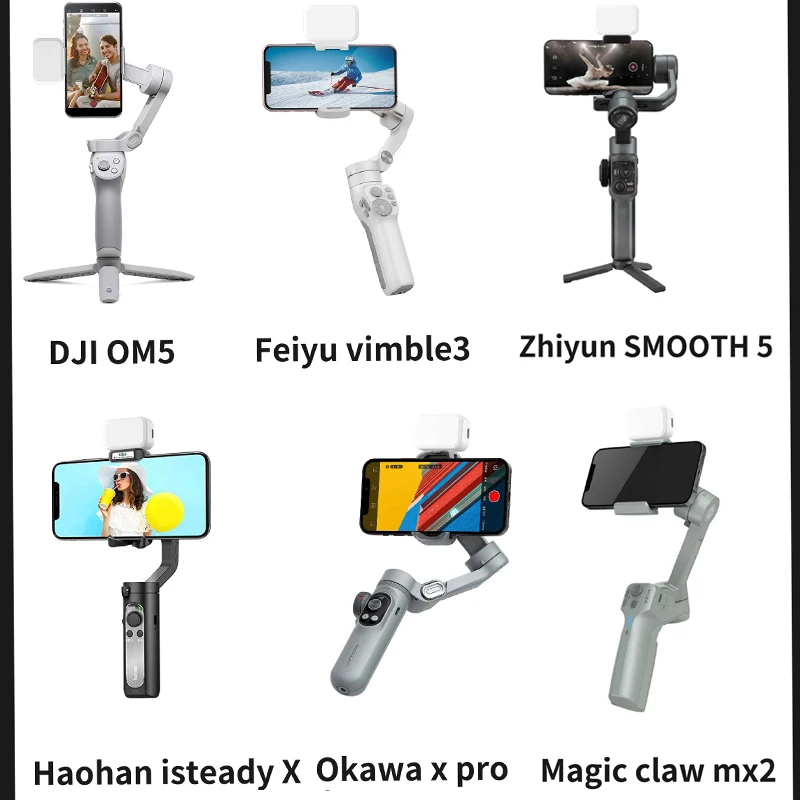 thumbnail image 2 of Magnetic Fill Light For Gimbal Stabilizers - 40 LED Video Light With 3 Color Modes 2 of 12