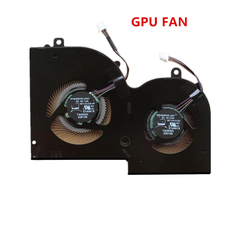 MSI Creator Z16 MS-1571 1571 BS5405HS-U4W BS4505HS-U5C 히트 싱크 라디에이터 용 새 원본 CPU 냉각 팬 쿨러