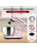 1 шт. миксер, миксер с наклонной головкой, кухонный электрический миксер для теста, для бытовых средств, чаша из нержавеющей стали мощностью 1000 Вт, 4 кварты — изображение 3