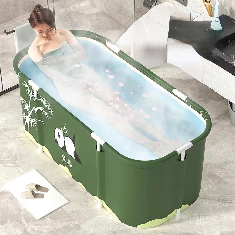 

Swimming Pool Bathtub Shower for Adults Large Foldable Baby Bathtub Spa Portable Bath Barrel Sitz Bath Thick Bathroom Products