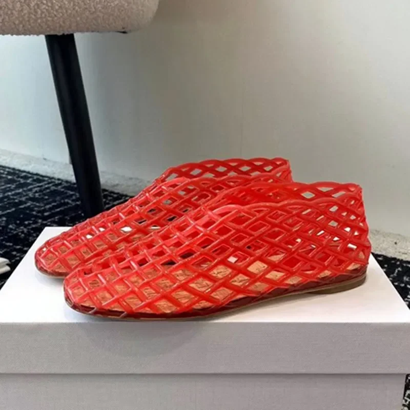 Women Sandals Women Flats Comfortable Sandals Mesh Hole Summer