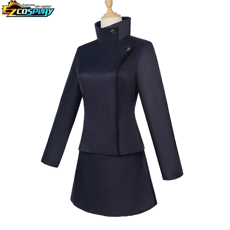 Jujutsu Kaisen Anime Cosplay Traje, Vestidos Ieiri Shouko, Uniforme do Ensino Médio, Saia, Roupas, Interpretação de Halloween