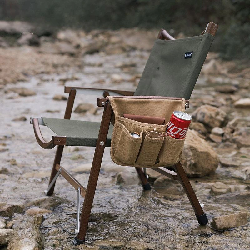 

Outdoor Camping Fishing Kermit Chair Armrest Hanging Bag Side Multifunctional Storage Bag Portable Storage Bag