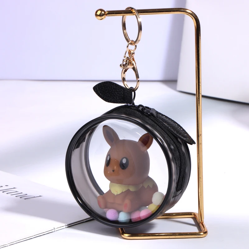 Gift Boxes Transparent Mystery Box Mini Anime Doll Display Bag Universal 9/12cm Display Box Portable Storage Bag Coin Purse Earphone