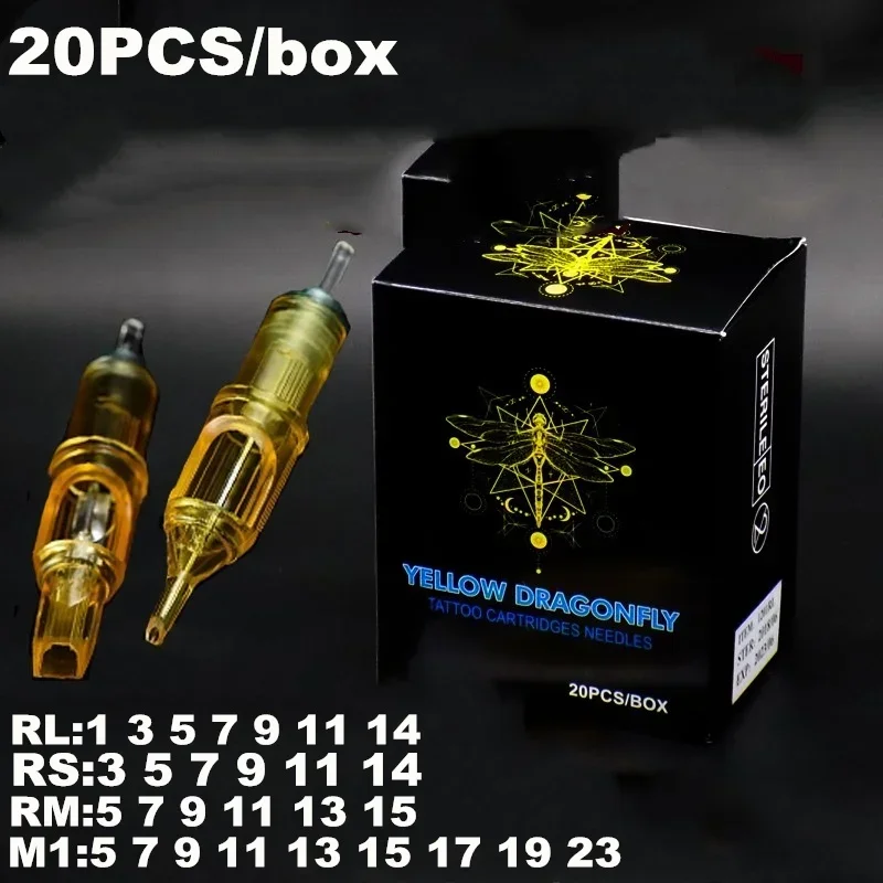

20 шт., иглы для тату-машинки, 1/3/5/7/9/11/14RL 3/5RS