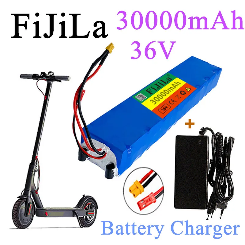 

36v 30ah 18650 Lithium-Akku 10 s3p 30000mah 250w-500w gleicher Port 42v Elektro roller m365 ebike Akku mit bms