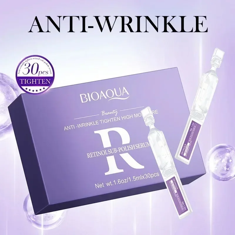 Vitamin C Retinol Essence Hyaluronic Acid Single-Use Hydrating Anti-Wrinkle Firming Lightening Fine Lines Skincare