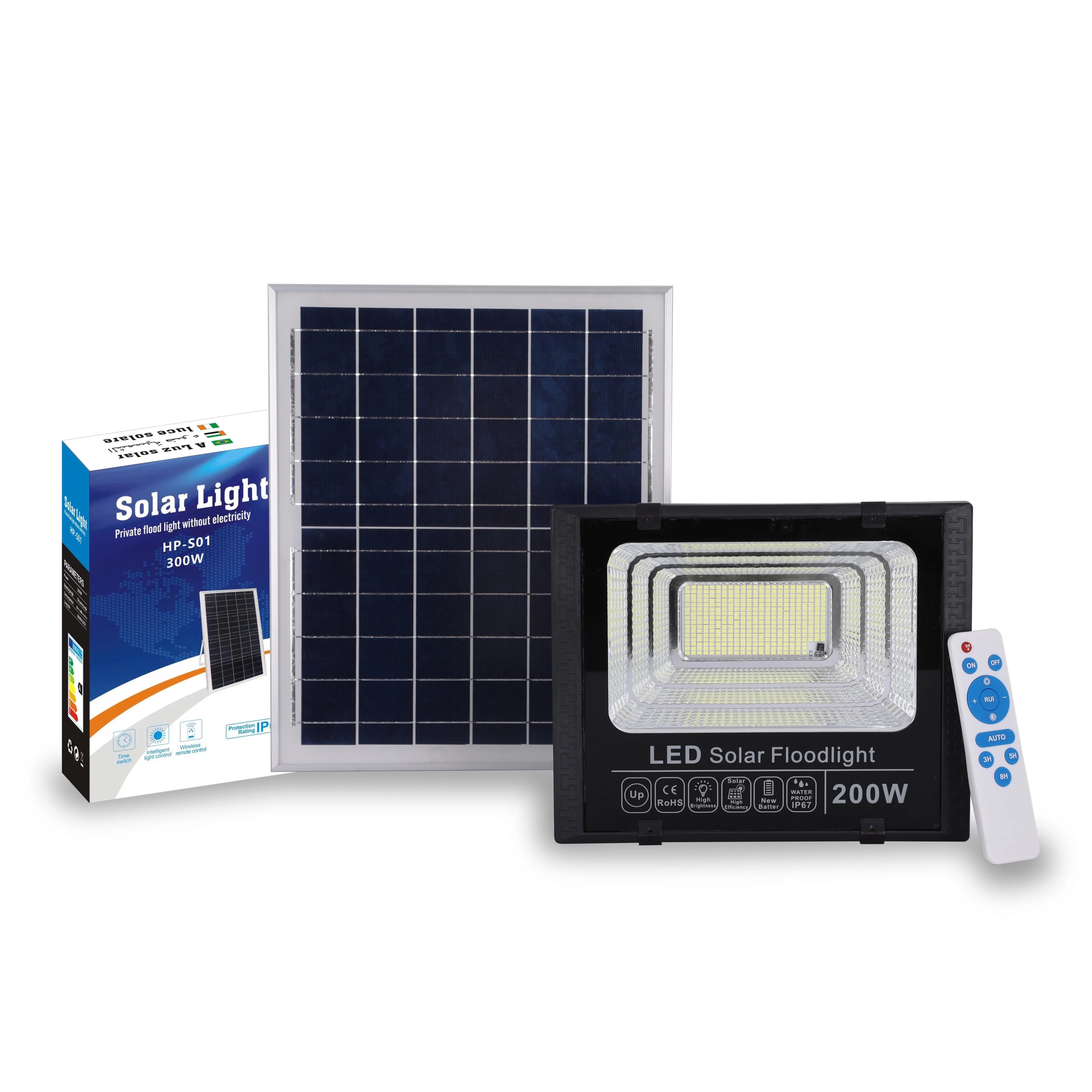 40W 60W 100W 200W 300W 400W Led Per Esterni/Luci Solari Lampione Stradale A Led Per Esterni/Solari, Luci Solari Per Esterni, Lampione Solare