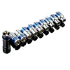 8-36mm CR-V Steel Anti-rust Treatment Ratchet Wrench Socket 1/2 Inch Blue Drive Short Hex Sockets Nut Removal 5