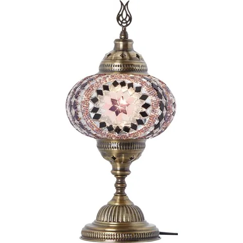 

Demmex Desktop Mosaic Desk Lampshade Night light Decor Lamp