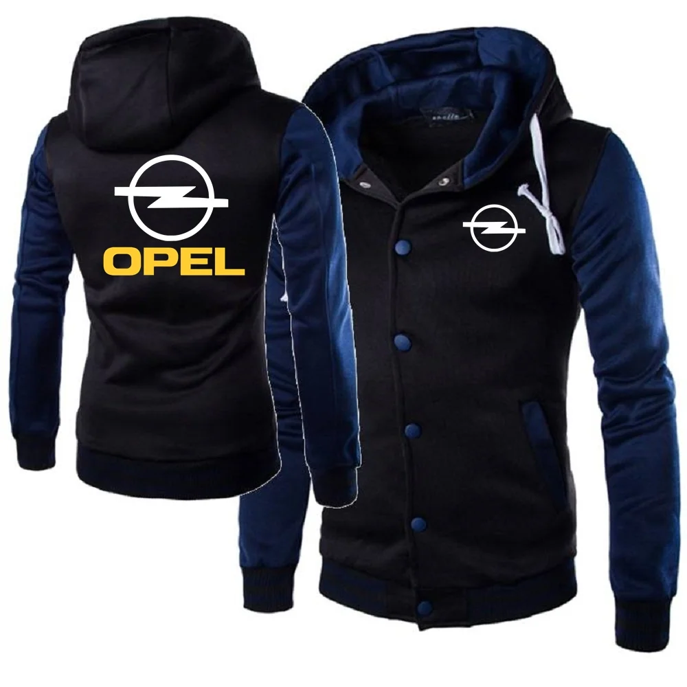 Men OPEL Car Fleece Hoodies Baseball Uniform Men's Hooded Sweatshirts Hoody Jersey Jackets 4