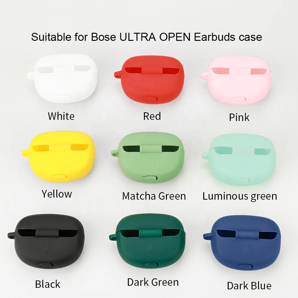 Custodia Per Bose Ultra Open Earbuds Custodia Protettiva In Silicone Con Portachiavi