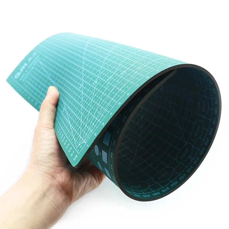 PVC Cutting Mats Leather Engraving Cutting Board Self-repairing Mat Leather Craft Cutting Pad Sewing Home Office School Supplies