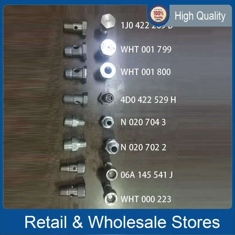 

Oil pipe screw oil channel valve hollow special booster tube turbo tube for VW Audi 1J0 422 269 B 1J0 422 269B 1J0422269B