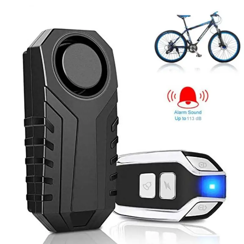 

Anti-Theft Bicycle Alarm Bike Security Alarm System Oter Motorcycle Home Security Anti Lost Remind Vibration Warning AlarmSensor
