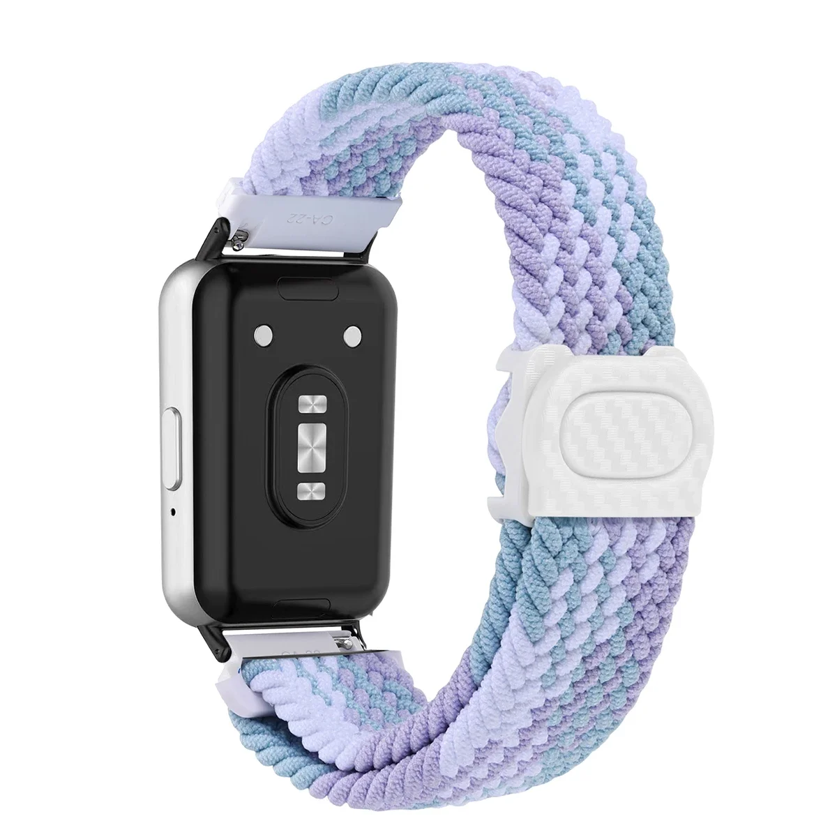 Braided Nylon Adjustable Smartwatch Wristband Bracelet - Universal Fit, Enhanced Comfort and Durability